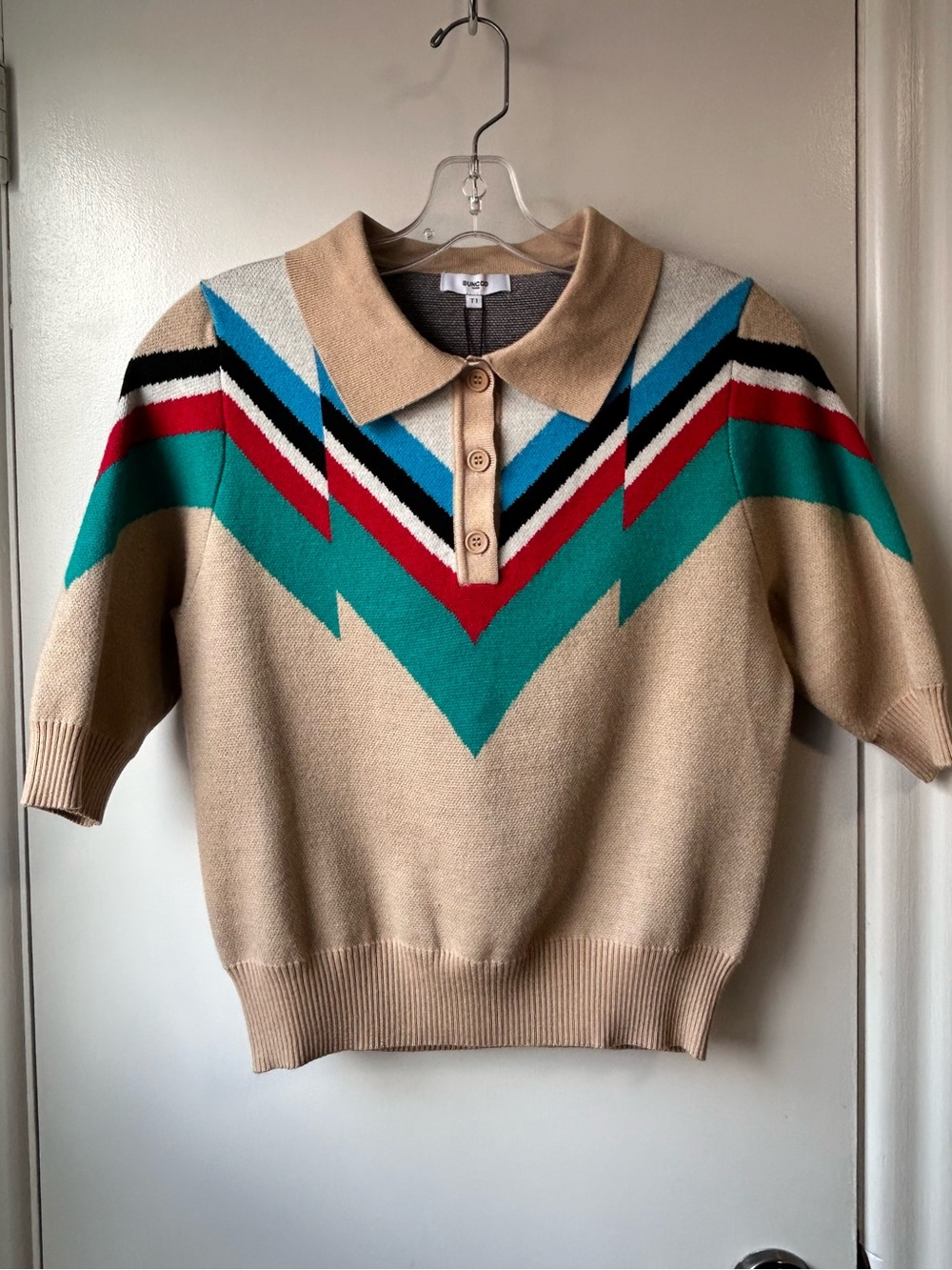 Nwt SUNCOO Pavar Polo Sweater